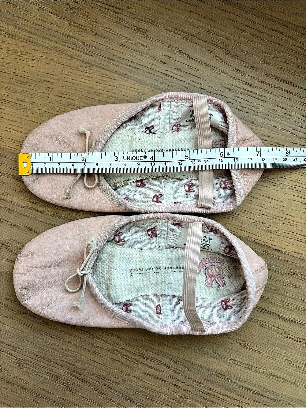 Pink Ballet-Style Slippers - Picture 3 of 3